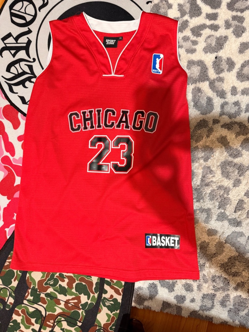 NBA Chicago 23 Red Basketball Jersey
